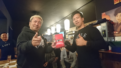 9日・ジムの新年会！